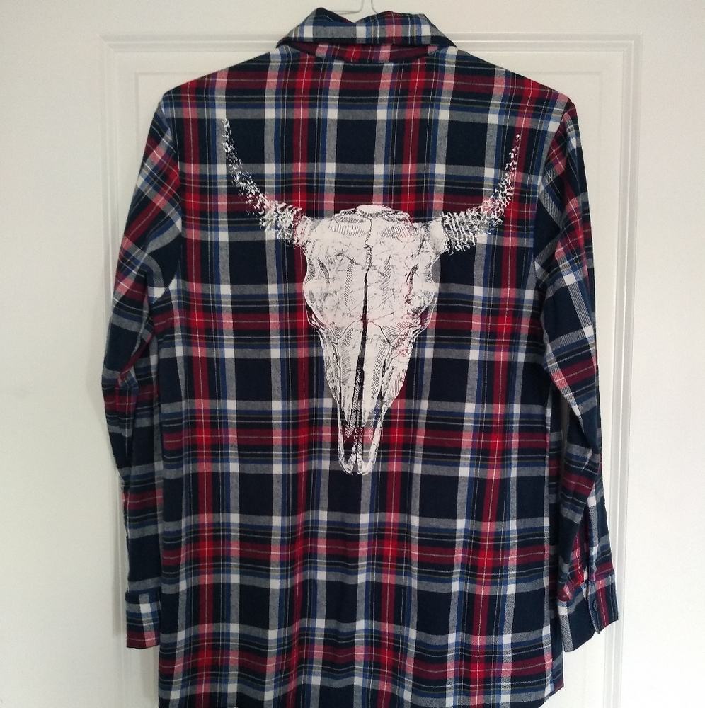 Vintage Havana 3/4 Button Down